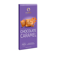 «OZera», шоколад белый карамельный Caramel, 2 упаковки по 90 г. O'Zera