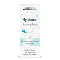 Крем для кожи вокруг глаз Hyaluron Medipharma/Медифарма cosmetics 15мл Dr.Theiss Naturwaren GmbH