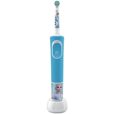 Электрическая зубная щетка Oral-B Vitality D100.423.2K Frozen 2 насадки, голубой
