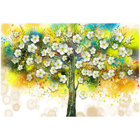 Фотообои HARMONY Decor 3Д Цветущее дерево, 400 x 270 см